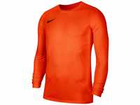 Nike Kinder Long Sleeved T-Shirt Y NK Dry Park VII JSY LS, Safety orange/Black,...