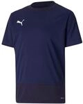 PUMA Kinder teamGOAL 23 Training Jersey Jr Trainingstrikot, Peacoat New Navy, 116