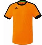 Erima Unisex Erwachsene Retro Star Trikot (3132126), New orange/schwarz, M