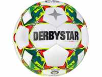 Derbystar Jungen Futsal Stratos S-Light v23 Fussball, Weiss Gelb Blau, 4