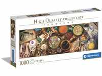 Clementoni 39748 Collection Panorama-Herbalist Desk, Puzzle 1000 Teile Für