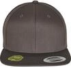 Flexfit Unisex-Adult Organic Cotton Snapback Baseball Cap, darkgrey, Einheitsgr&ouml;&szlig;e