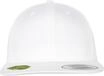 Flexfit Cap Organic Cotton Snapback, White, one Size, 6089OC