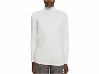 ESPRIT Damen 122EE1K305 T-Shirt, 110/OFF White, M