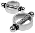 Erotic Fashion ra8031 Magnetische Nippelklammern, Silber Metall, 1er-Pack (1 x 1