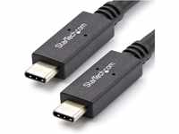 StarTech.com USB-C Kabel mit Power Delivery (5A) - St/St - 1m - USB 3.1...