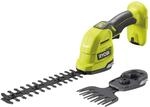 RYOBI 18 V ONE+ Akku-Gras- und Strauchschere RY18GSA-0 (Grasscherenmesser 12 cm