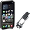 Topeak RideCase f&uuml;r iPhone 13 Pro, Black/Gray, mit Halter aus Aluminium,