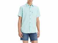Levi's Herren Shortsleeve Sunset 1-Pocket Standard Hemd, Pastel Turquoise Gd -...