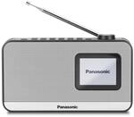 Panasonic RF-D15EG-K Tragbares DAB+/FM Digitalradio mit Bluetooth, 2,4 Zoll TFT