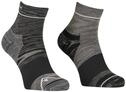 ORTOVOX Alpine Quarter Socken M schwarz Raven 39 Herren