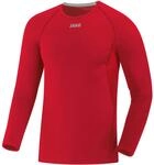 JAKO Herren Longsleeve Compression 2.0, Sportrot, XL