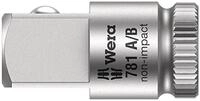 Wera 781 A/B Verbindungsteil: 1/4" - 3/8" x 25,2 mm