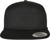 Flexfit Unisex Baseball Cap YP Classics Classic POPLIN Golf Cap Black one Size