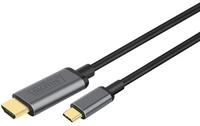 DIGITUS USB 3.2 Gen1 Videokabel &ndash; 1.8 m &ndash; USB-C zu HDMI &ndash; UHD 4k 30 Hz &ndash; HDMI