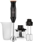 Taurus &ndash; Stabmixer 1200 W, 20 Stufen, Turbo, Zerkleinerer | 2 Klingen aus...