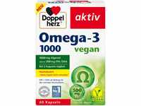 Doppelherz Omega-3 1000 vegan - Hochdosierte Omega-3-Fettsäuren EPA & DHA aus