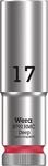 Wera 05004557001 8790 HMC Deep Steckschl&uuml;sseleinsatz 1/2", Rot, 17.0 mm