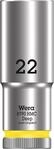 Wera 05004562001 8790 HMC Deep Steckschl&uuml;sseleinsatz 1/2", Leuchtgelb, 22.0 mm