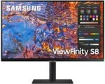 Samsung ViewFinity S8UP Business-Monitor 27 Zoll, IPS-Panel, 4K UHD-Aufl&ouml;sung,...