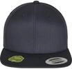 Flexfit Unisex-Adult Organic Cotton Snapback Baseball Cap, darknavy, Einheitsgr&ouml;&szlig;e