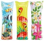 Intex 59720EU - Aufblasbare Luftmatratze Florales Muster Assortiert, Vinyl,