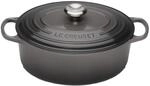 Le Creuset Signature Gusseisen-Br&auml;ter mit Deckel, &Oslash; 27 cm, Oval, F&uuml;r alle