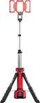 Flex Akku LED Baustrahler (ohne Akku, 18 V, mit Stativ, 4000 Lumen, mit drei Panels,