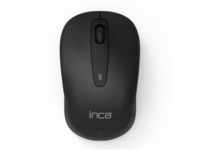 Inca Wireless Mouse kabellose Funk-Maus, 1600 DPI (Schwarz)