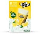 Sun Lolly Wassereis Zitrone 8 Stk | Mit Fruchtsaft | Zum Selbsteinfrieren | Ohne