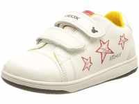 Geox Baby Jungen B New Flick Boy Sneakers, White Black, 20 EU