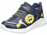 Geox Baby Jungen B Sprintye Boy B Sneakers, Navy Yellow, size 21 EU