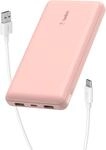 Belkin USB-C-Powerbank (10.000 mAh, 1 USB-C-Port und 2 USB-A-Ports zum Laden von