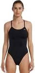TYR Damen Durafast Elite Cutoutfit Einteiliger Badeanzug, Schwarz, 40 EU