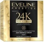 Eveline Cosmetics Prestige 24k Snail&Caviar Luxuri&ouml;se Tief regenerierende