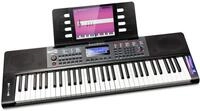 RockJam Keyboard mit 61 Full-Size-Tasten, Pitch Bend, Netzteil, Notenst&auml;nder,