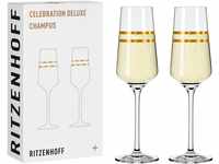 RITZENHOFF 6141004 Champagnerglas 200 ml – Serie Celebration Deluxe Set Nr. 4...