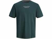 JACK & JONES Herren T-Shirt Logo Rundhals T-Shirt, Ponderosa Pine, L