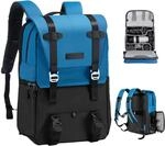 K&F CONCEPT Kamerarucksack 20L, Gro&szlig;e Camera Backpack 15,6 Zoll Laptopfach,