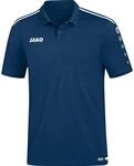 JAKO Herren Polo Striker 2.0, chili rot/wei&szlig;, 3XL, 6319