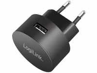 LogiLink PA0217 Fast Charging - USB Steckdosenadapter (1x USB-A, 10,5W) für