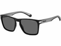 Polaroid Unisex PLD 2139/s Sunglasses, O6W/M9 MTBLK Grey, 56