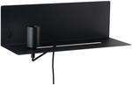 Paulmann 96775 Wandleuchte Devara USB C max. 40W dimmbar 400x170mm Schwarz matt