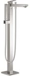 GROHE Eurocube - Einhand-Wannenbatterie (Bodenmontage, mit Temperaturbegrenzer, mit
