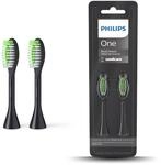 Philips One B&uuml;rstenk&ouml;pfe f&uuml;r die elektrische Zahnb&uuml;rste, Zweierpack, (Modell: