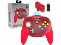 Retro-Bit Tribute64 2.4Ghz Wireless Controller For N64, Switch, PC, Mac and...