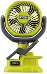 RYOBI 18 V Akku-Clip-Ventilator RCF18-0 (Kompakter und tragbarer Akku-Ventilator,