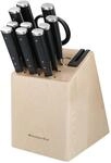KitchenAid Gourmet 11-Piece Japanese Steel Knife Set with Sharpener and...