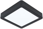 EGLO LED Deckenleuchte Fueva 5, L x B 16 cm, 1 flammige Aufbauleuchte aus Stahl...