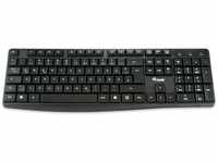 Equip 245211 Kabelgebundene USB Tastatur/ES Layout/USB Keyboard/spanisch/schwarz